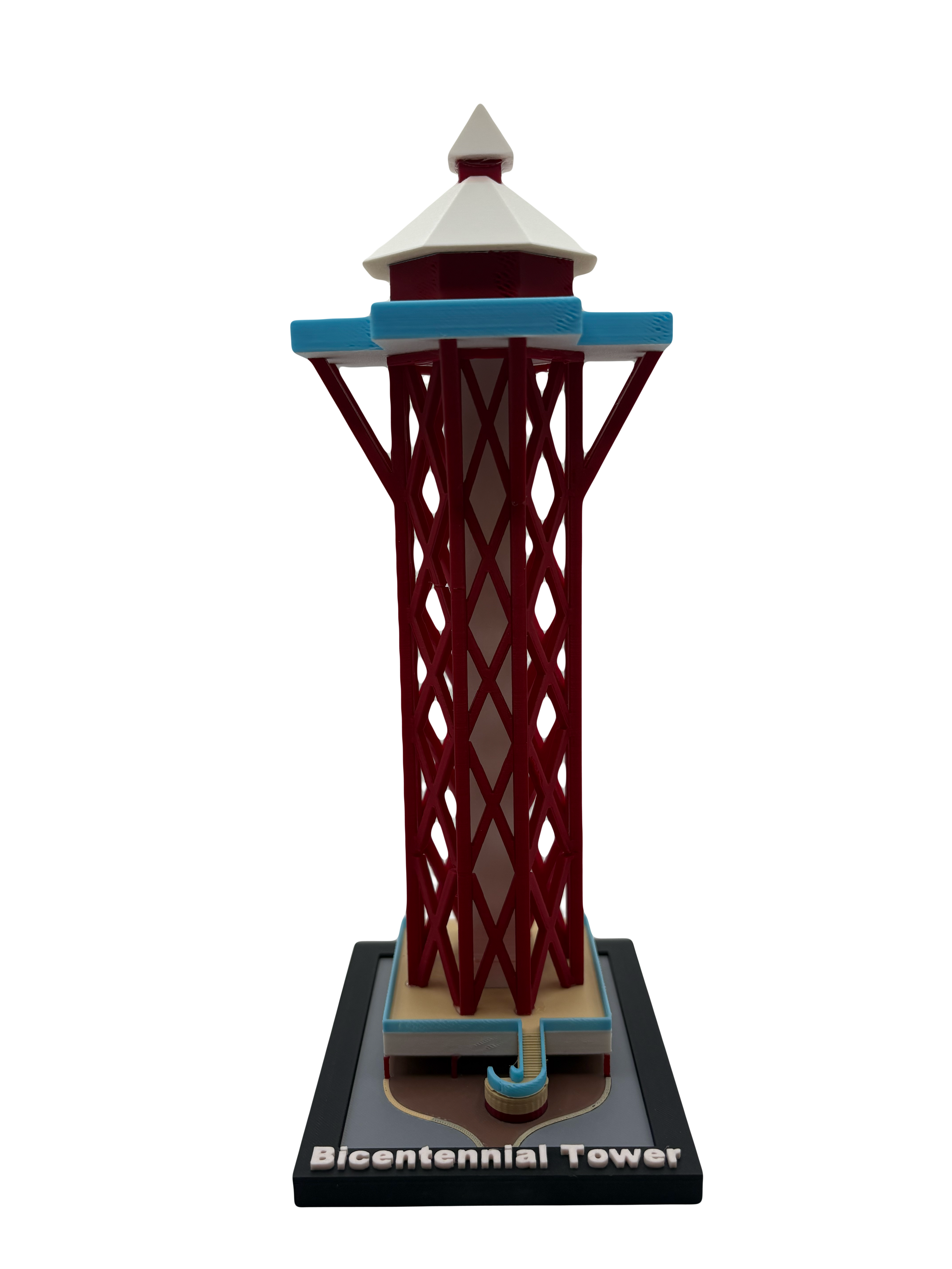 Bicentennial Tower Desk Model