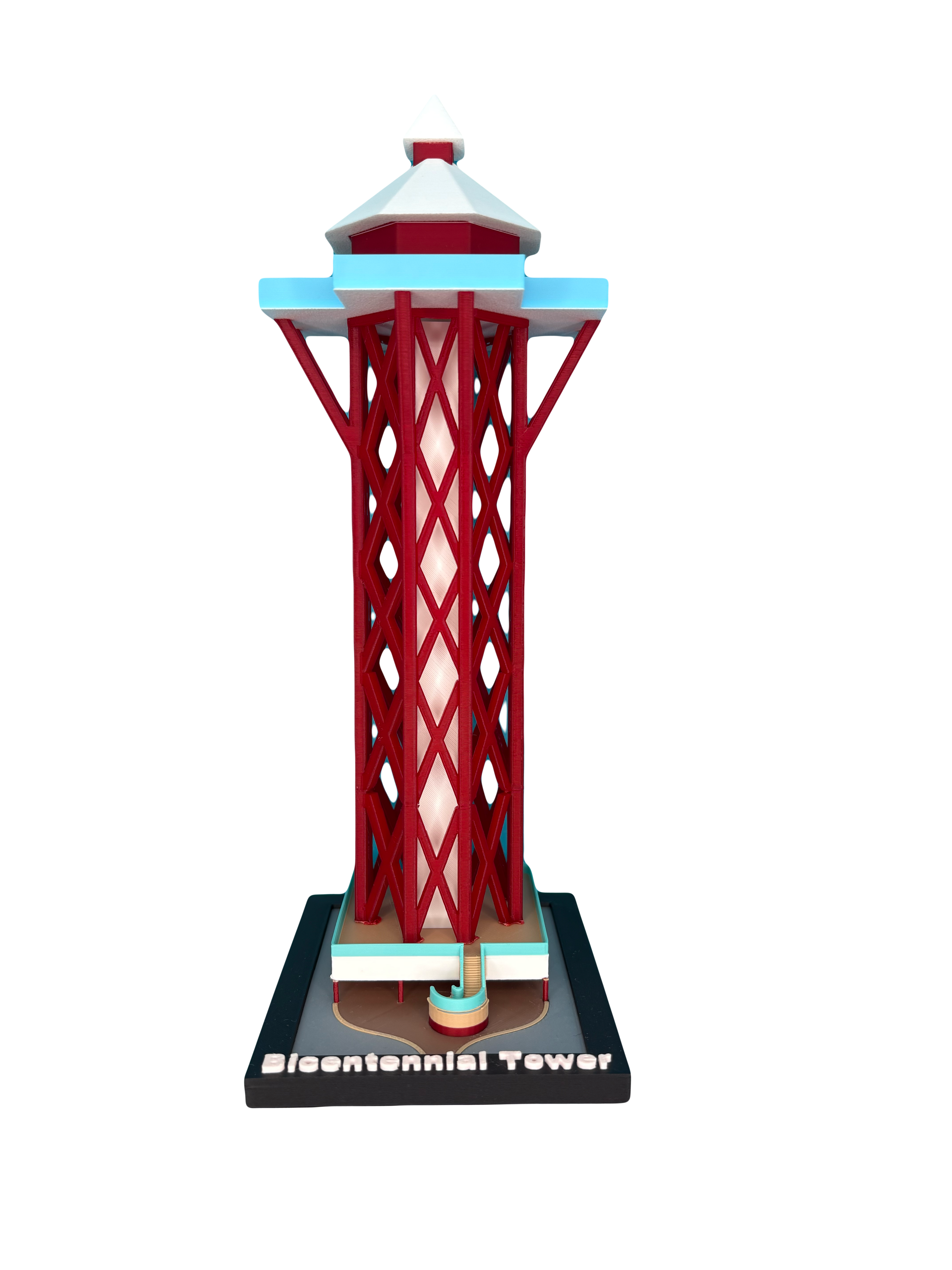 Bicentennial Tower Desk Model